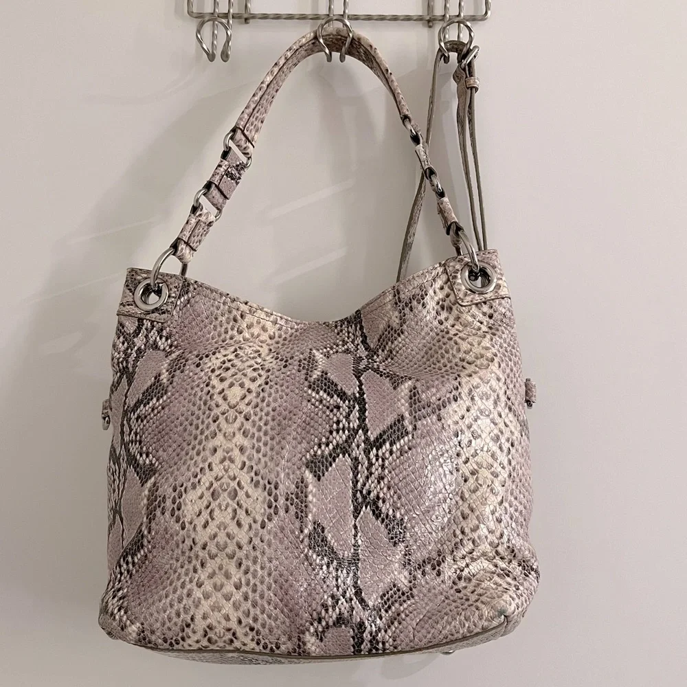 Cole Haan Snake Skin Bailey Roccia Convertible - Picture 2 of 8